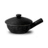 Ceramic Biryani Pot w-Lid/Hdl Silver Antique